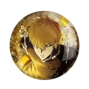 پیکسل جنوس انیمه مرد تک مشتی One Punch Man