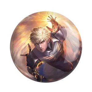 پیکسل جنوس انیمه مرد تک مشتی One Punch Man