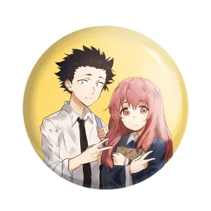 پیکسل شوکو نیشیمیا و شویا ایشیدا انیمه سایلنت ویس A Silent Voice