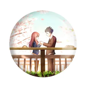 پیکسل شوکو نیشیمیا و شویا ایشیدا انیمه سایلنت ویس A Silent Voice