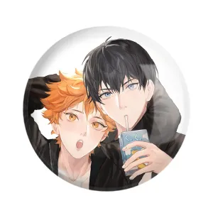 پیکسل کاگیاما و هیناتا انیمه هایکیو Haikyu