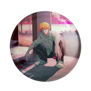 پیکسل دنجی انیمه مرد اره ای Chainsaw Man