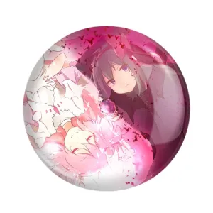 پیکسل همورا و مدوکا انیمه مادوکا مجیکا Madoka Magica