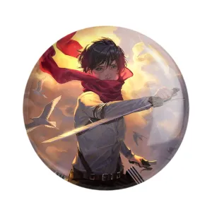 پیکسل میکاسا اکرمن انیمه اتک آن تایتان Attack on Titan