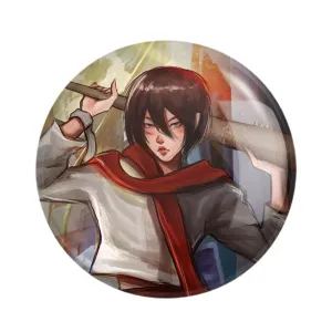 پیکسل میکاسا اکرمن انیمه اتک آن تایتان Attack on Titan