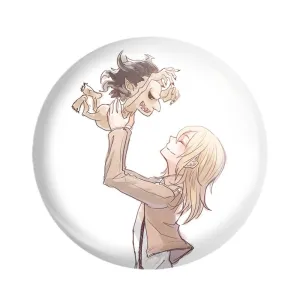پیکسل هیستوریا و یمیر انیمه اتک آن تایتان Attack on Titan