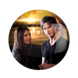 پیکسل دیمون و الینا خاطرات یک خون آشام  The Vampire Diaries