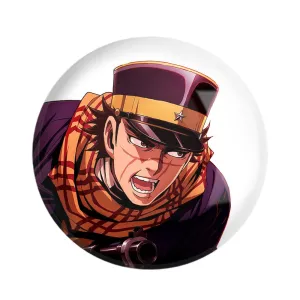 پیکسل سایچی انیمه کامویی طلایی Golden Kamuy