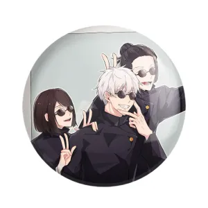 پیکسل گتو و گوجو ساتورو انیمه جوجوتسو کایزن Jujutsu Kaisen