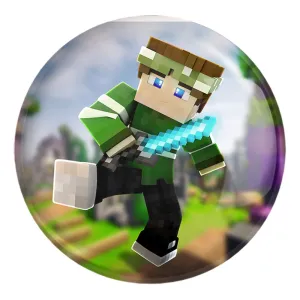پیکسل بزرگ بازی ماینکرافت Minecraft