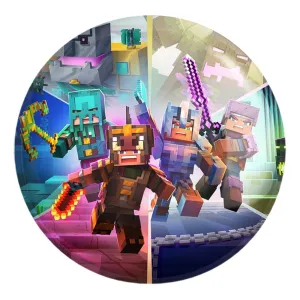 پیکسل بزرگ بازی ماینکرافت Minecraft