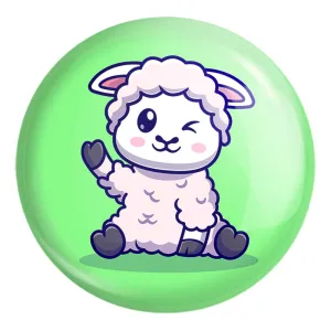 پیکسل بزرگ  حیوانات بامزه گوسفند