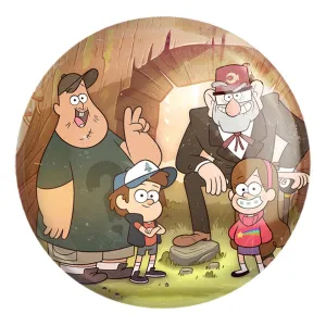 پیکسل بزرگ انیمیشن آبشار جاذبه Gravity Falls