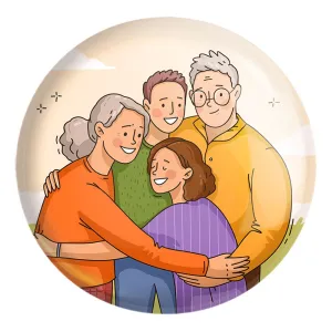 پیکسل بزرگ خانواده شاد