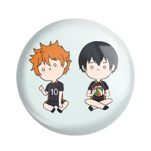 مگنت کاگیاما و هیناتا انیمه آبشار سرنوشت هایکیو کاگیاما