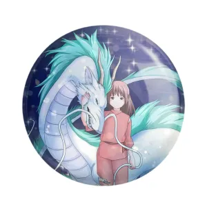 مگنت چیهیرو و هاکو انیمه شهر اشباح Spirited Away
