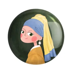 مگنت دختری با گوشواره مروارید