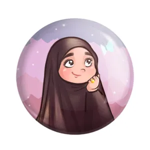 مگنت دخترانه باحجاب