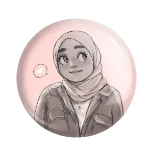 مگنت دخترانه باحجاب