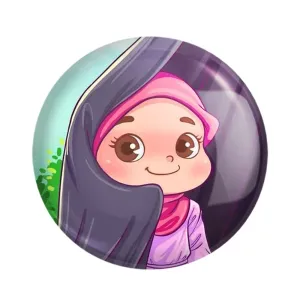 مگنت دخترانه باحجاب