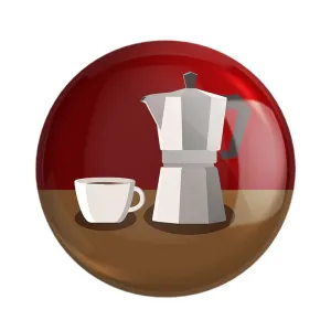 مگنت کافی شاپ قهوه