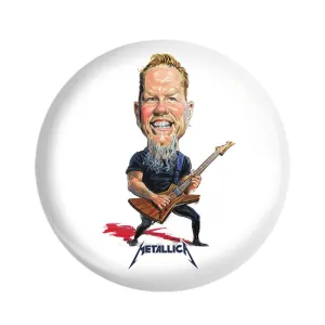 مگنت جیمز هتفیلد گروه موسیقی متالیکا Metallica
