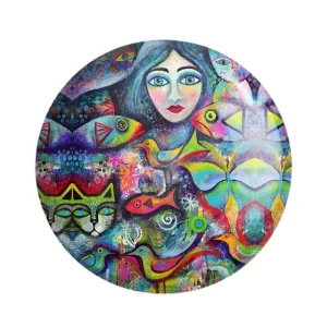 مگنت نقاشی انتزاعی