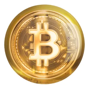 پیکسل بزرگ ارز دیجیتال بیت کوین