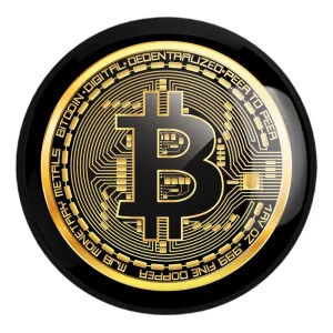 پیکسل بزرگ ارز دیجیتال بیت کوین