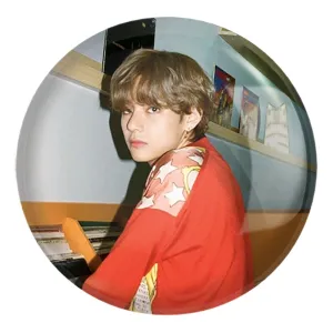 پیکسل بزرگ تهیونگ وی Teahyung گروه بی تی اس BTS