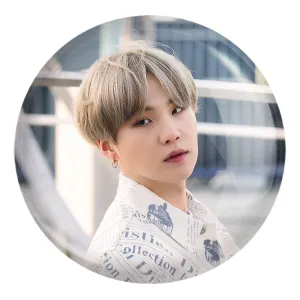 پیکسل بزرگ شوگا Suga گروه بی تی اس BTS