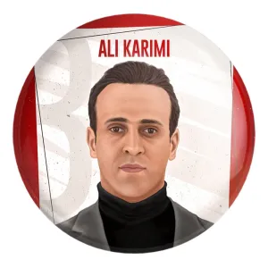پیکسل بزرگ علی کریمی پرسپولیس