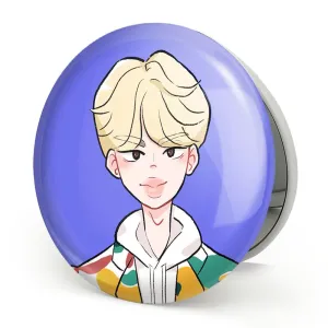 آینه تاشو جین Jin گروه بی تی اس BTS
