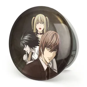 آینه تاشو لایت و ال و میسا انیمه دفترچه مرگ Death Note