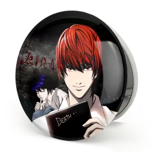 آینه تاشو لایت و ال انیمه دفترچه مرگ Death Note