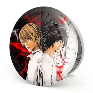 آینه تاشو لایت و ال انیمه دفترچه مرگ Death Note