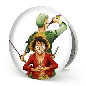 آینه تاشو لوفی و زورو انیمه وان پیس One Piece