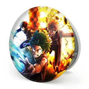 آینه تاشو باکوگو و دکو و شوتو انیمه آکادمی قهرمان من