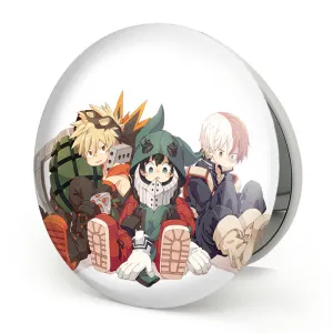 آینه تاشو تودروکی و دکو و باکوگو انیمه آکادمی قهرمان من