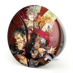 آینه تاشو آستا و کاپیتان یامی انیمه بلک کلاور Black Clover