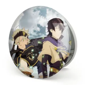 آینه تاشو یونو و آستا انیمه بلک کلاور Black Clover