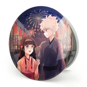 آینه تاشو کیلوا و آلوکا انیمه هانتر ایکس هانتر Hunter × Hunter