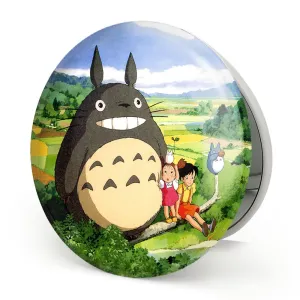 آینه تاشو توتورو و ناتسوکی و می انیمه توتورو Totoro