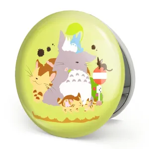 آینه تاشو توتورو و ناتسوکی و می انیمه توتورو Totoro