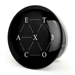 آینه تاشو گروه اکسو EXO