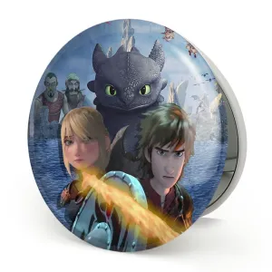 آینه تاشو اژدها سواران DreamWorks Dragons