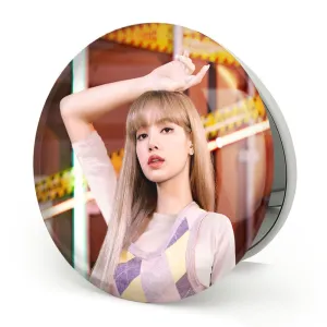 آینه تاشو لیسا بلک پینک Black Pink