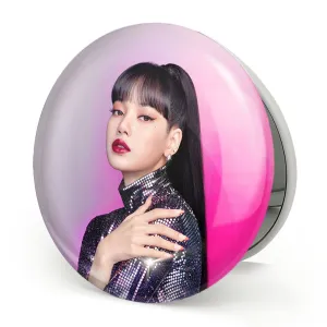 آینه تاشو لیسا بلک پینک Black Pink