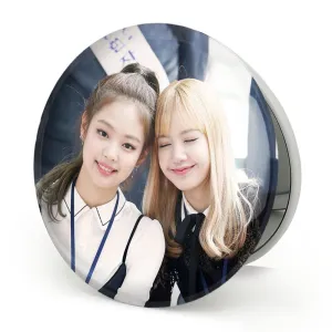 آینه تاشو گروه بلک پینک Black Pink