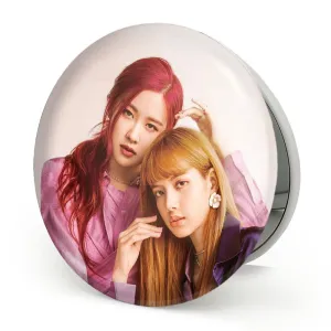 آینه تاشو گروه بلک پینک Black Pink